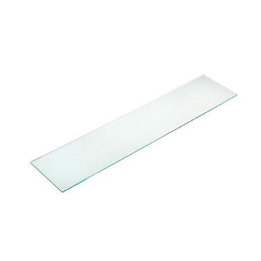 Cal-Mil C732GLASS Glass Shelf For 1464 & 1467 Pillar Risers, 32"W X 7"D