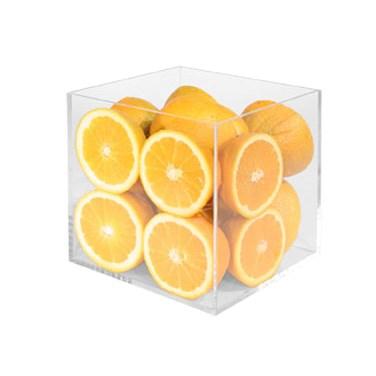 Cal-Mil CC308 Clear Display Cube - 8" X 8", Acrylic