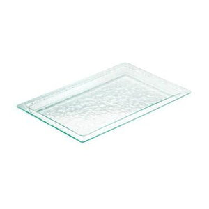 Cal-Mil GL11-43 13" X 21" Glacier Tray - Rectangular, Green Acrylic