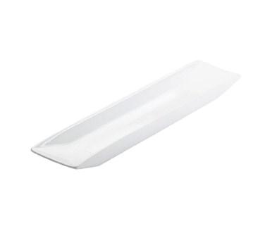 Cal-Mil PP150 Small Rectangular Platter, Bright White Porcelain