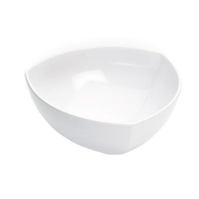 Cal-Mil SR549 Melamine Rounded Triangle Bowl - 10" X 10" X 4"