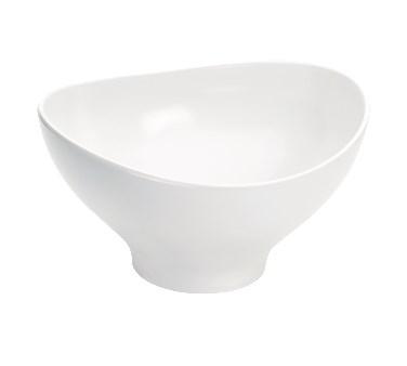 Cal-Mil SR750 Sierra Tulip Bowl - 10" X 11" X 6", 4 Qt., White Melamine