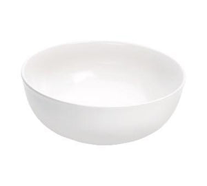 Cal-Mil SR850 11" Round Melamine Bowl - 4 Qt., Sierra, White