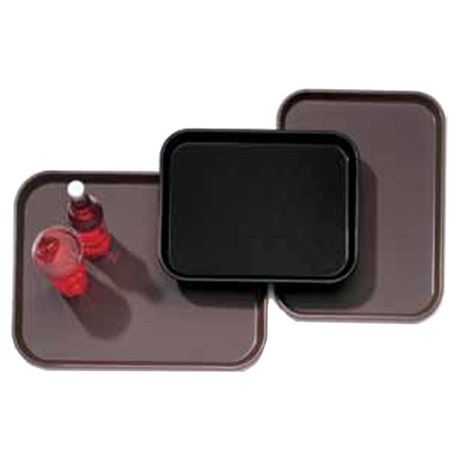 Cambro PT1418110 Polytread Rectangular Tray 14" x 18", Black