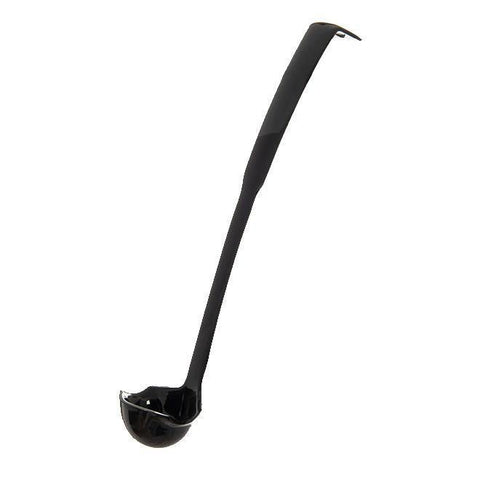 Carlisle 024003 Black Ladle 0.75 oz., Plastic