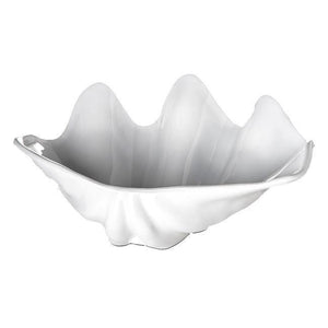 Carlisle 034002 Buffet Clam Shell, 22 Oz, White