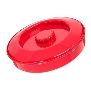 Carlisle 047005 Tortilla Server, 7-1/2" dia., red, NSF