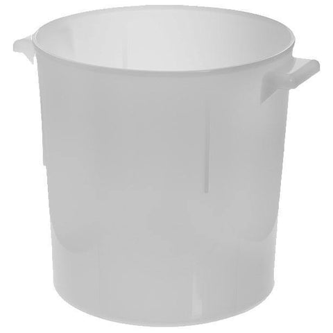 Carlisle 060002 6 Qt Round Bain Marie Container - White