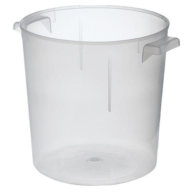 Carlisle 060530 6 Qt Bain Marie Container with Handles - Polypropylene, Translucent