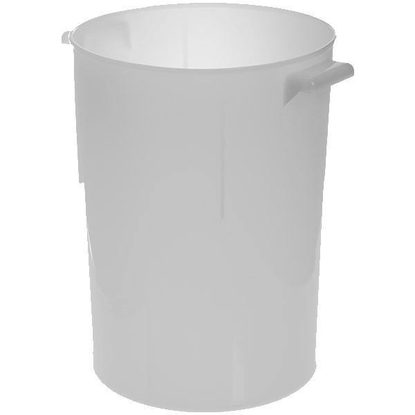 Carlisle 080002 8 Qt Bain Marie Container with Handles - Polyethylene, White