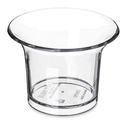 Carlisle 082007 Oyster Cup, 2-3/4 oz., clear