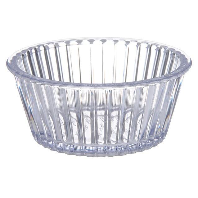 Carlisle 084507 Ramekin, 4-1/2 oz., fluted, clear, NSF