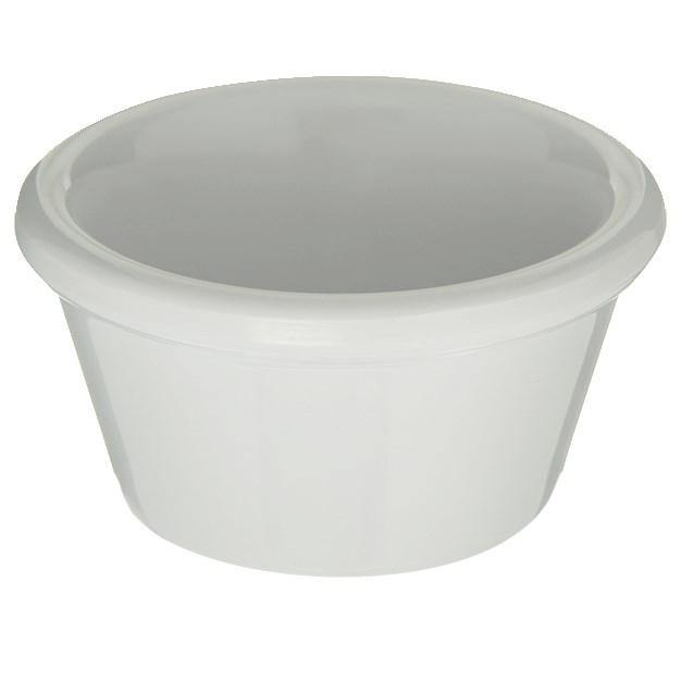 Carlisle 085202 Ramekin, 2 oz., smooth, white, NSF