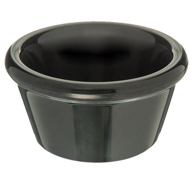 Carlisle 085203 Ramekin, 2 oz., smooth, black, NSF