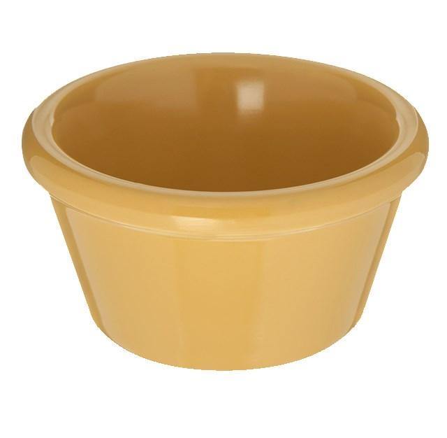 Carlisle 085222 Ramekin, 2 oz., smooth, honey yellow, NSF