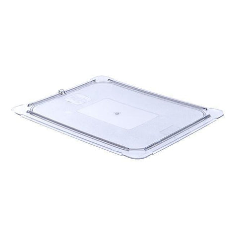 Carlisle 10236U07 Storplus 1/2 Size Clear Universal Flat Lid