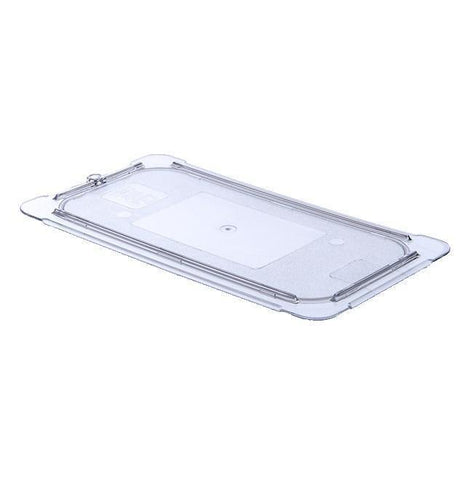 Carlisle 10276U07 Storplus 1/3 Size Clear Universal Flat Lid