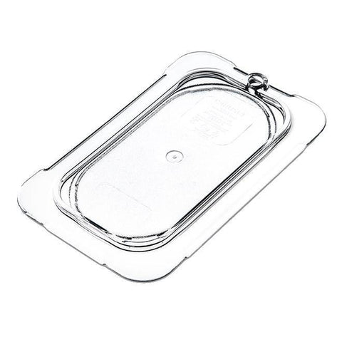 Carlisle 10336U07 Storplus 1/9 Size Clear Universal Flat Lid