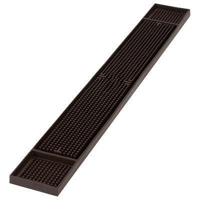 Carlisle 1060201 Bar Mat - 26 3/4 X 3-1/4" Brown