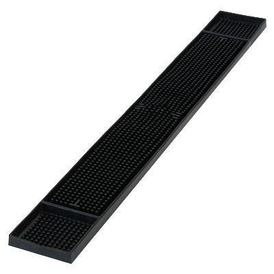 Carlisle 1060203 Bar Mat - 26 3/4 X 3-1/4" Black