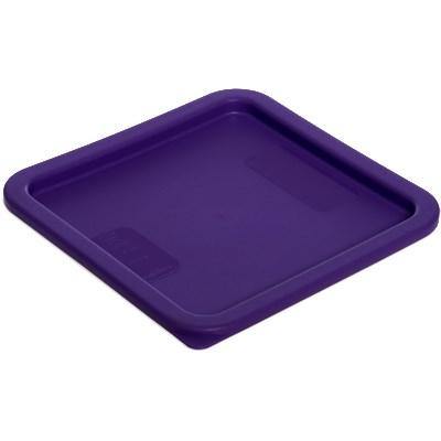 Carlisle 1074189 Storplus Purple Polyethylene Lid For 6 and 8 Qt. Square Storplus Containers