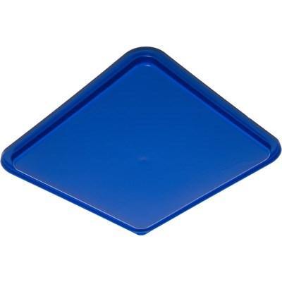 Carlisle 1074260 Storplus Royal Blue Polyethylene Lid For 12, 18, and 22 Qt. Square Storplus Containers