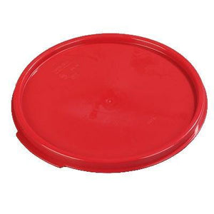 Carlisle 1077205 Storplus Red Lid For 6 & 8 Qt. Round Storplus Container