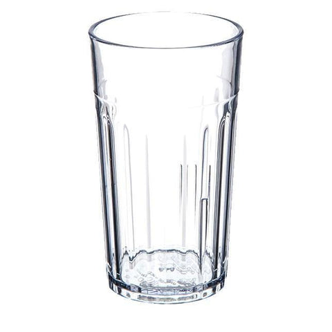 Carlisle 110407 Bistro™ Tumbler, 4 oz., fluted, clear