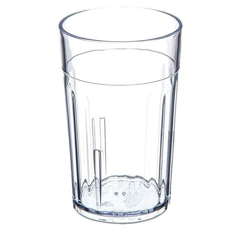 Carlisle 110507 Bistro™ Tumbler, 5 oz., fluted, clear