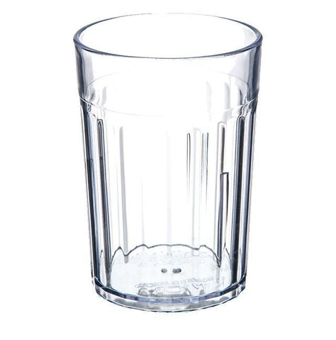 Carlisle 110807 Bistro™ Tumbler, 8 oz., fluted, clear