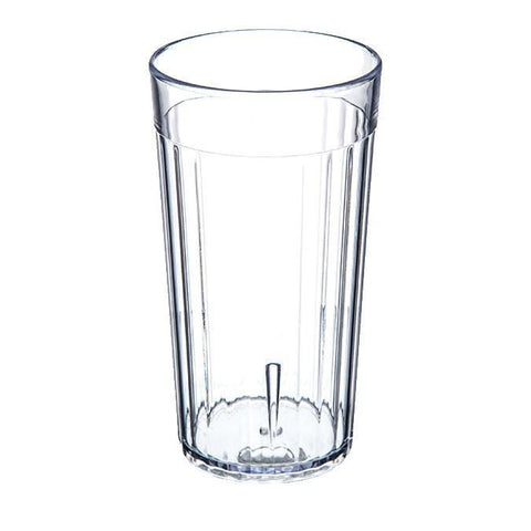 Carlisle 111207 Bistro™ Tumbler, 12 oz., fluted, clear