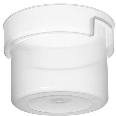 Carlisle 120530 Bain Marie 12 Qt. Translucent Round Polypropylene Food Storage Container