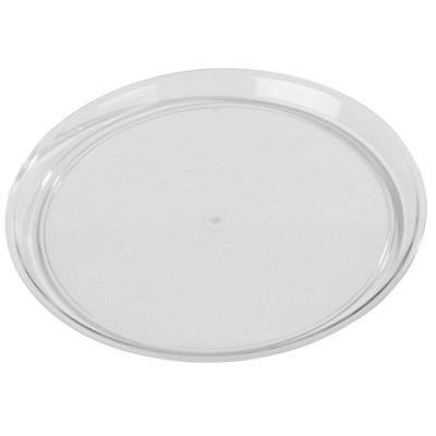 Carlisle 300407 14"Dia. Display Tray - Round, SAN, Clear