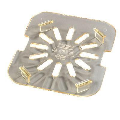 Carlisle 3089613 Storplus 1/6 Size Amber High Heat Drain Tray