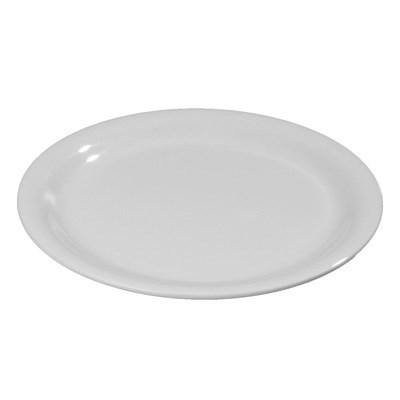 Carlisle 3300442 Sierrus 9" Bone Narrow Rim Melamine Plate