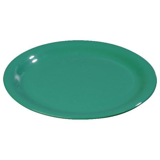 Carlisle 3302009 Sierrus 5-1/2" Meadow Green Wide Rim Melamine Bread And Butter Plate