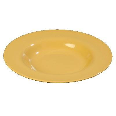Carlisle 3303022 Sierrus™ Chef Salad/Pasta Bowl - 20 Oz., Honey-Yellow, Melamine
