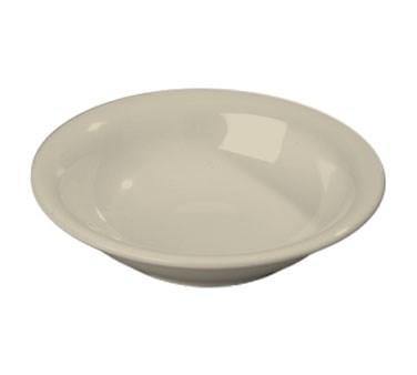 Carlisle 3303242 Sierrus 16 Oz., 7-1/2" Bone Rimmed Melamine Bowl