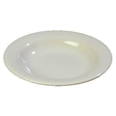 Carlisle 3303442 Sierrus™ Pasta/Soup/Salad Bowl - 9.25"Dia., Bone Melamine