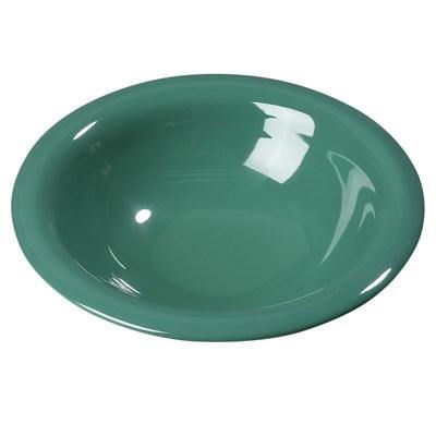 Carlisle 3303609 Sierrus 12 Oz., 7-1/4" Meadow Green Rimmed Melamine Bowl