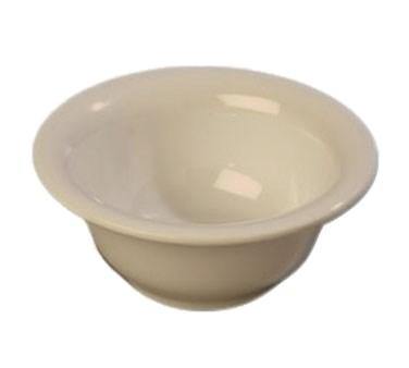 Carlisle 3303842 Sierrus 10 Oz., 5-3/8" Bone Rimmed Melamine Nappie Bowl