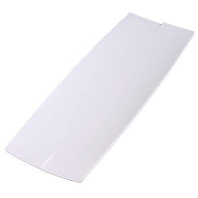 Carlisle 3332402 Rave Displayware 23" X 7-7/8" White Rectangular Melamine Platter