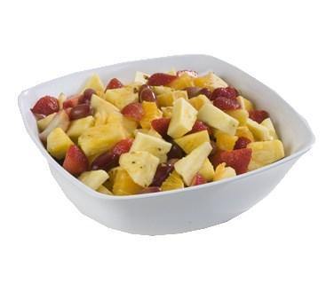 Carlisle 3336002 5 Qt. White Flared Square Melamine Bowl