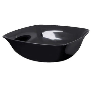 Carlisle 3336203 8 Qt Black Flared Square Melamine Bowl