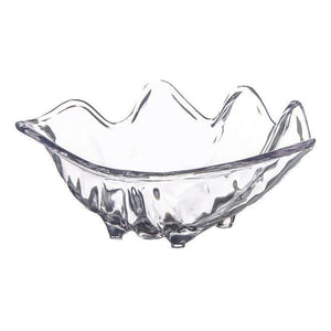 Carlisle 33907 12 Oz Buffet Clam Shell - 8-7/8 X 5-1/2" Clear
