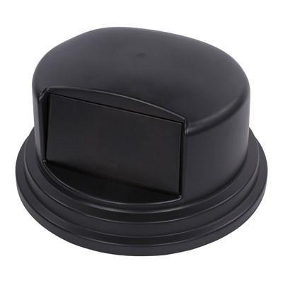 Carlisle 34105703 Bronco Dome Plastic Lid For 44/55 Gallon Container, Black