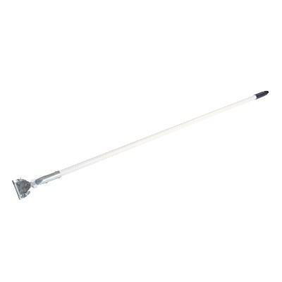 Carlisle 36211302 60"L Dust Mop Handle, Fiberglass White