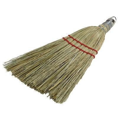 Carlisle 3663300 10"L Flo-Pac Whisk Broom with Corn Bristles