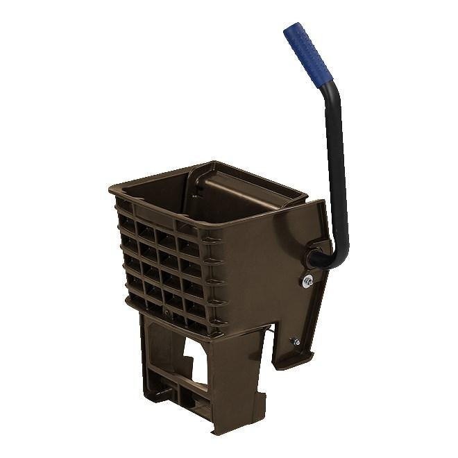 Carlisle 36908W69 Side-Press Mop Wringer - Fits 26/35 Qt, Polyethylene, Brown