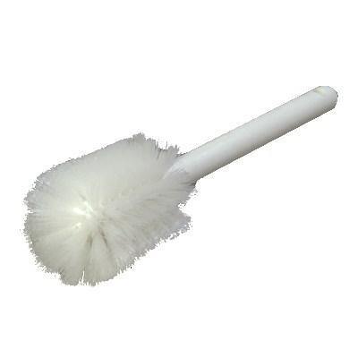 Carlisle 4000002 Medium Stiff Valve Brush with 3" Round Head & 12" Handle, White